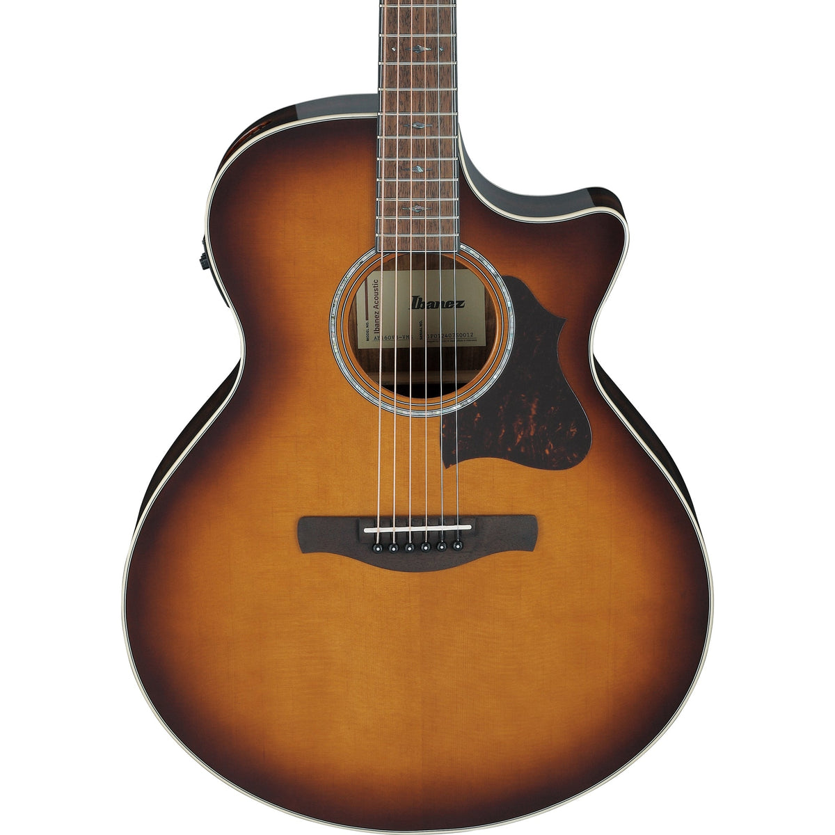 Ibanez AE160 Acoustic Electric Guitar - Vintage Mahogany Sunburst