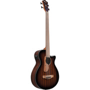 Ibanez AEGB24FE Acoustic Electric Bass, Mahogany Sunburst High Gloss