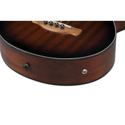 Ibanez AEGB24FE Acoustic Electric Bass, Mahogany Sunburst High Gloss
