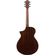 Ibanez AEWC16QA AEWC Acoustic Electric Guitar - Transparent Black Sunburst
