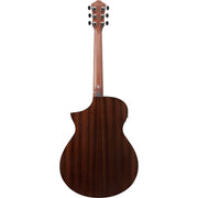 Ibanez AEWC16QA AEWC Acoustic Electric Guitar - Transparent Blue Sunburst