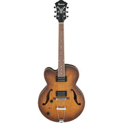 Ibanez AF55 Artcore Left Handed Hollow Body Electric Guitar - Tobacco Flat