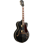 Ibanez AF75G AF Artcore Hollow Body Electric Guitar - Black Flat