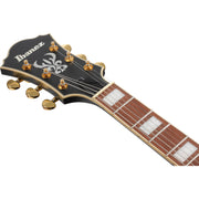 Ibanez AF75G AF Artcore Hollow Body Electric Guitar - Black Flat