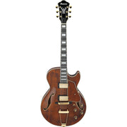 Ibanez AG95MG AG Artcore Expressionist Hollow Body Electric Guitar - Dark Amber