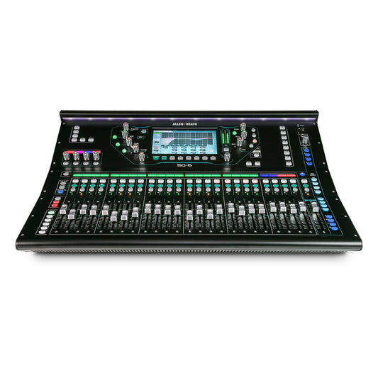 Allen & Heath SQ-6 48-Channel / 36-Bus Digital Mixer with 24+1 Motorized Faders