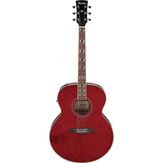 Ibanez AJ70M1E AJ Acoustic Electric Guitar - Wine Red