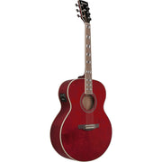 Ibanez AJ70M1E AJ Acoustic Electric Guitar - Wine Red
