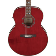Ibanez AJ70M1E AJ Acoustic Electric Guitar - Wine Red