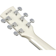 Ibanez AJ70M2E AJ Acoustic Electric Guitar - Pearl White