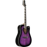 Ibanez ALT50FA ALT Acoustic Electric Guitar - Transparent Violet Sunburst