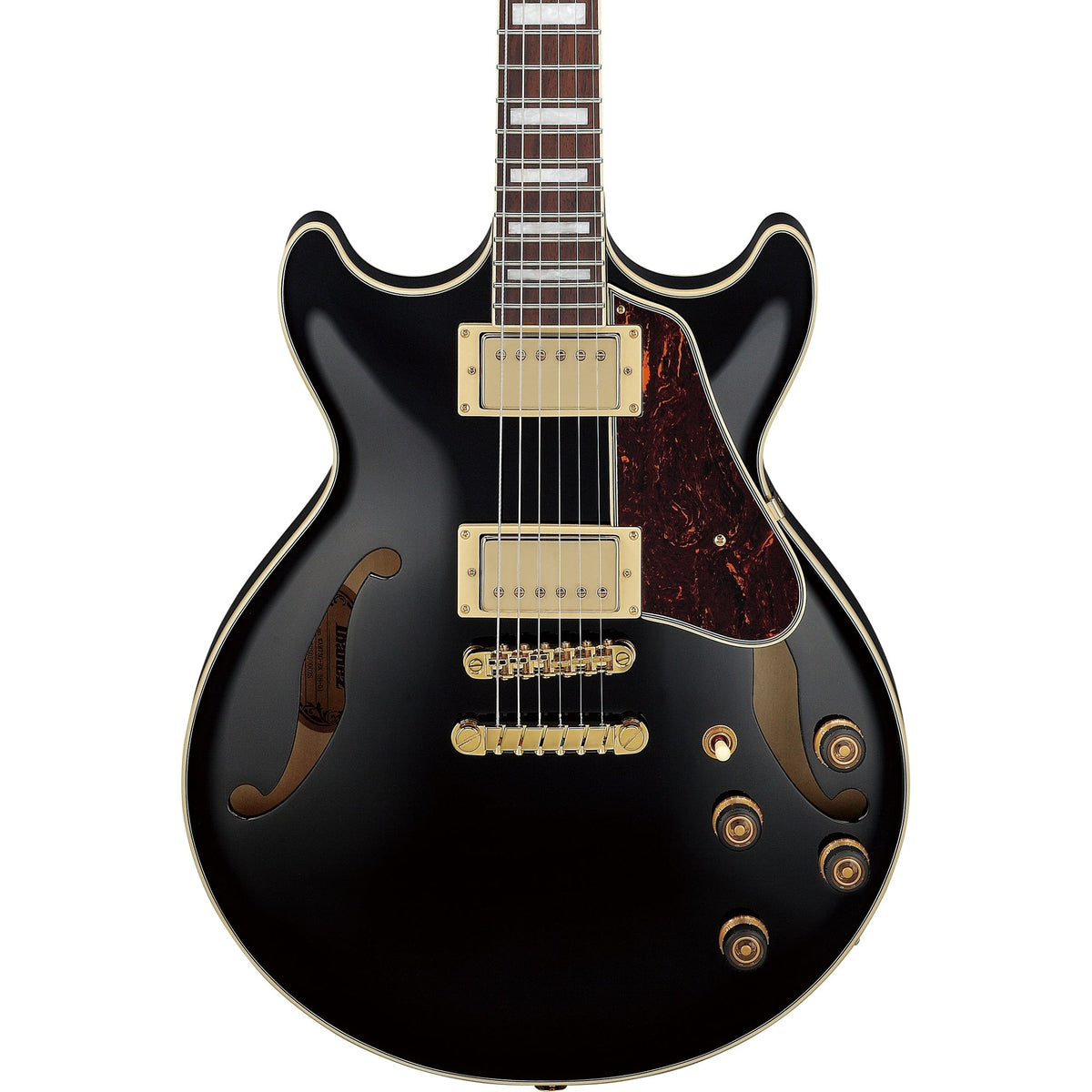 Ibanez AM73G AM Artcore Semi-hollow Electric Guitar - Black
