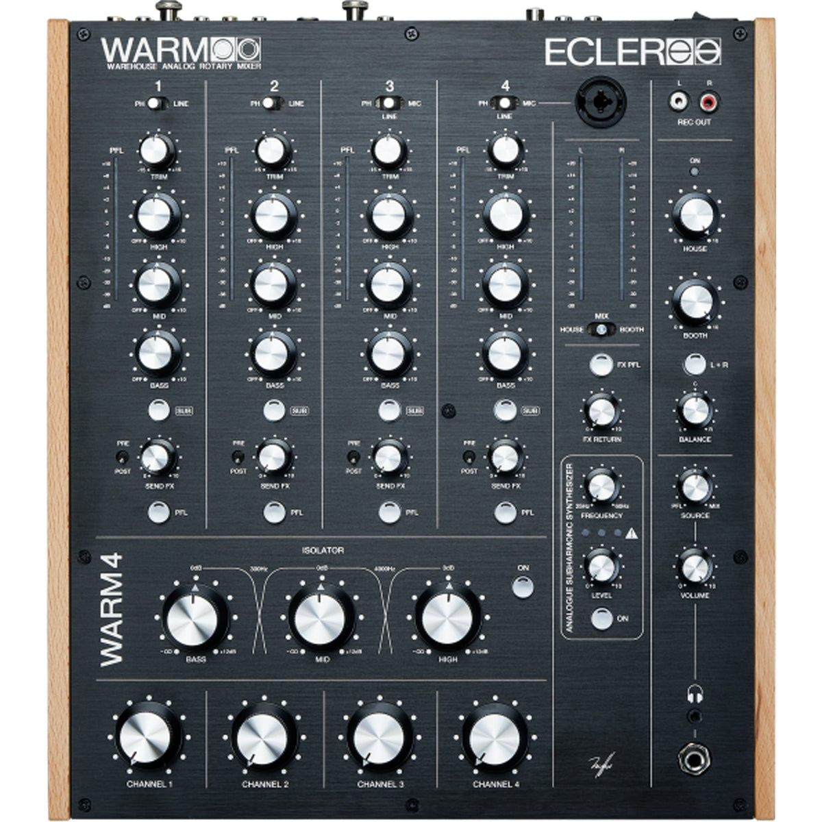 Ecler WARM4 Analogue Rotary Mixer
