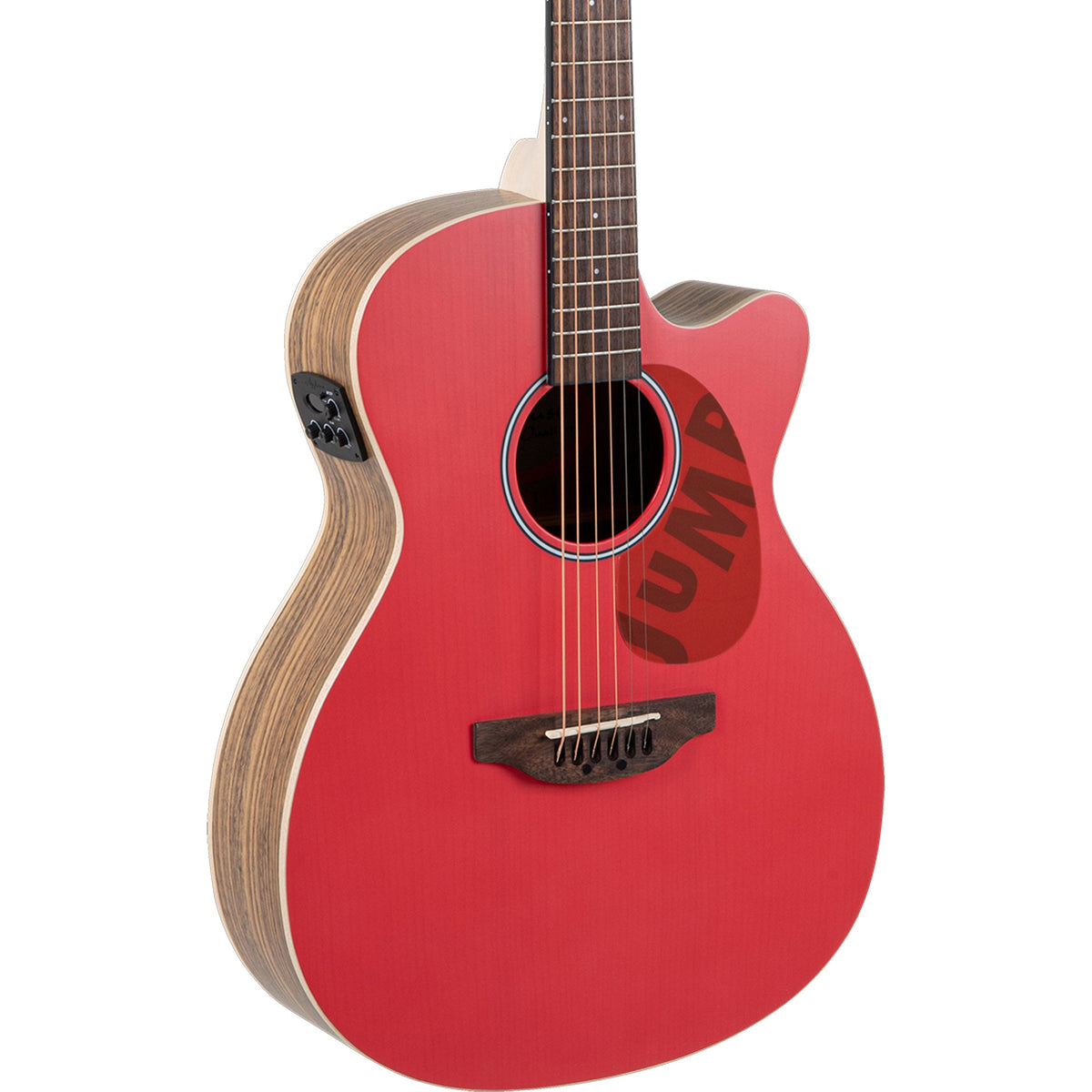 Ovation Applause Jump OM Cutway Acoustic/Electric - Lipstick
