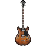 Ibanez AS7328 AS Artcore Baritone Electric Guitar - Tobacco Brown