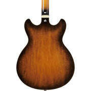Ibanez AS7328 AS Artcore Baritone Electric Guitar - Tobacco Brown