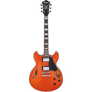 Ibanez AS73 AS Artcore Semi-Hollow Electric Guitar - Transparent Tangerine Flat