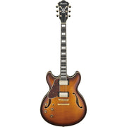 Ibanez AS93FML AS Artcore Expressionist Left Handed Electric Guitar - Violin Sunburst