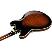 Ibanez AS Artcore Expressionist Semi-Hollow Electric Guitar - Dark Brown Sunburst