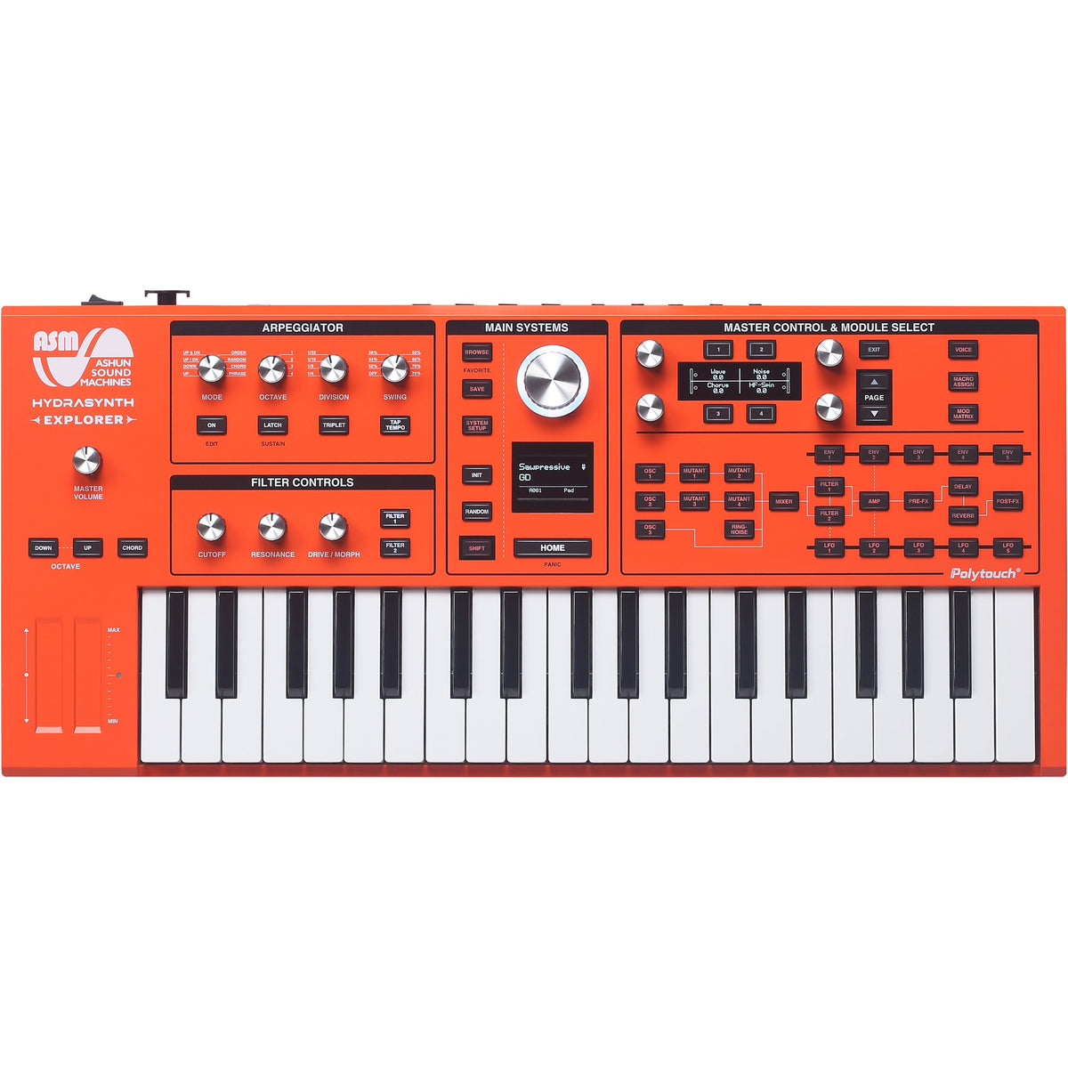 ASM Hydrasynth Explorer 888 - Special Edition Orange