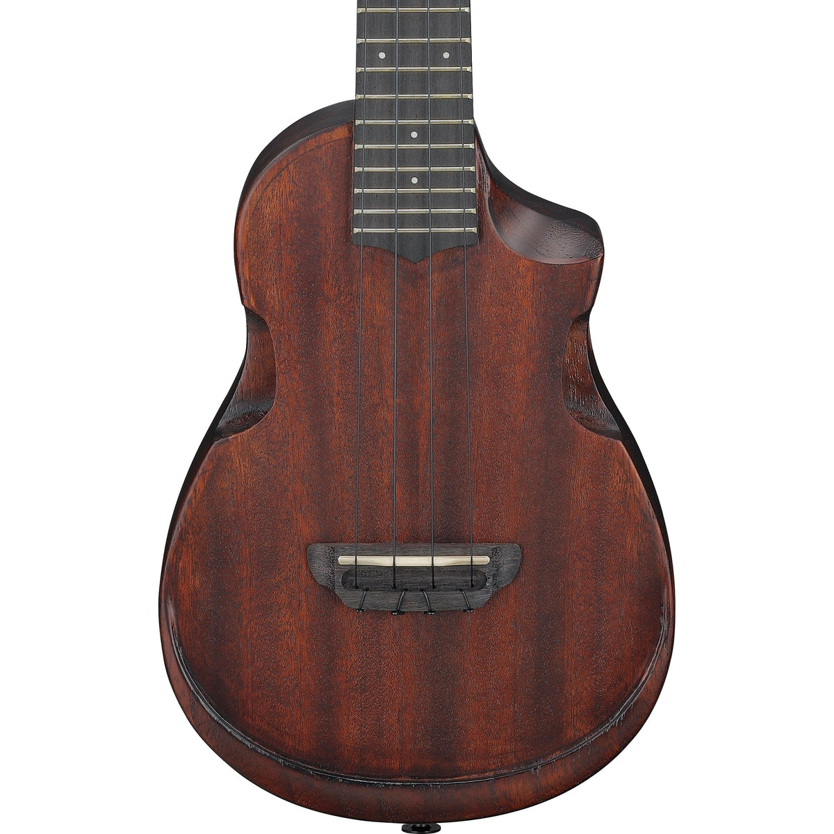 Ibanez AUC14OVL Concert Ukulele, Open Pore Violin Sunburst