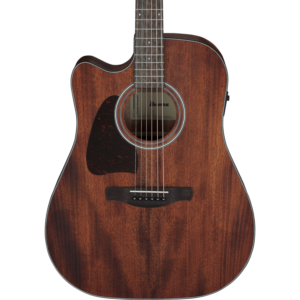 Ibanez AW54LCE Left Handed Acoustic Electric Guitar - Open Pore Natural