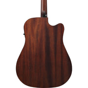 Ibanez AW54LCE Left Handed Acoustic Electric Guitar - Open Pore Natural