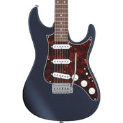 Ibanez AZ2203NT AZ Prestige 6 String Electric Guitar - Dark Tide Blue Flat