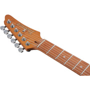 Ibanez AZ22S1F AZ Standard 6-String Electric Guitar -Transparent Turquoise Burst