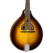 Luna Folk Series Trinity A-Style Mandolin with Celtic Inlay