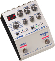 Boss DD-200 Digital Delay w/ Instrument Cables
