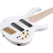 Ibanez BTB605MLMPWM BTB Bass Workshop 5-String Electric Bass, Pearl White Matte