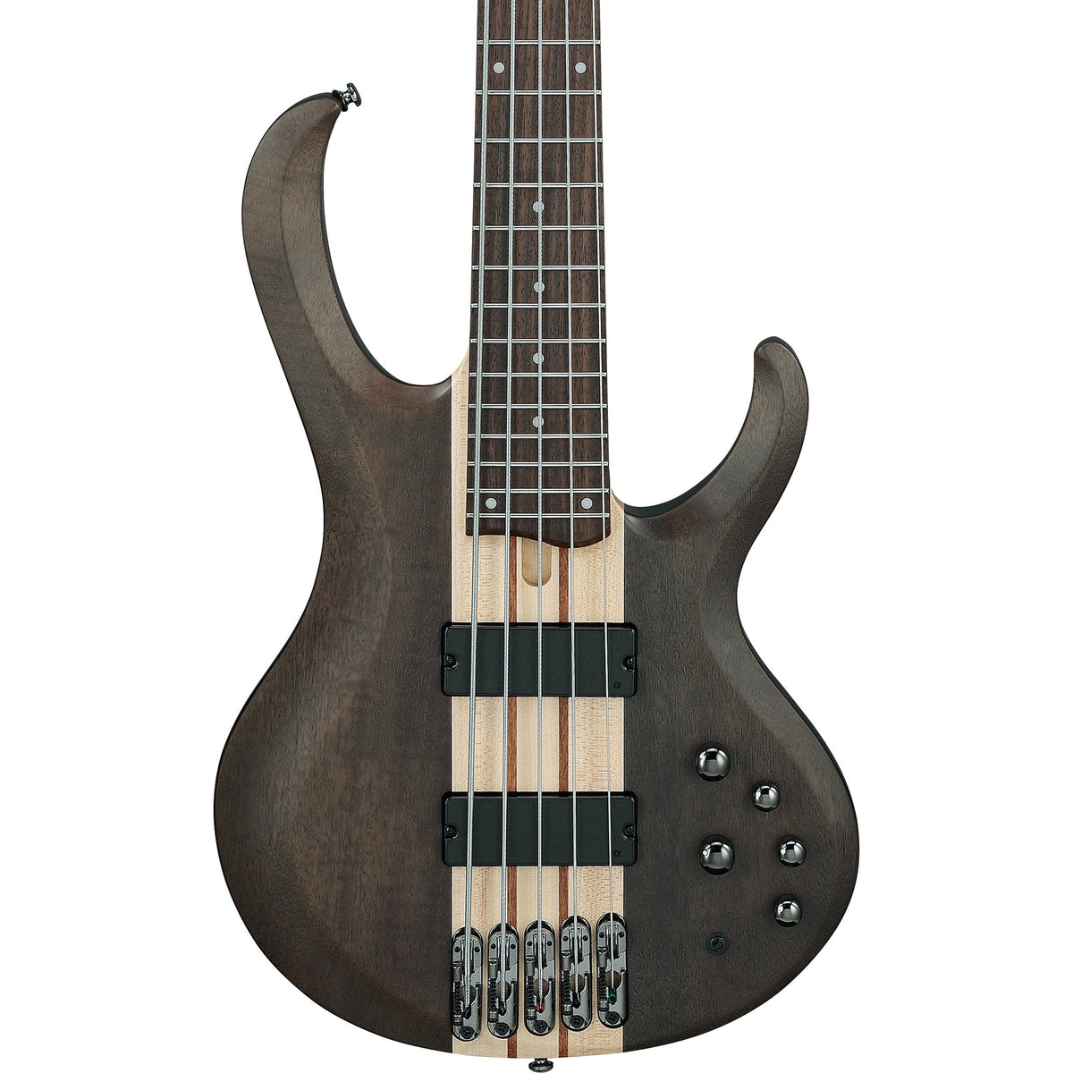 Ibanez BTB605 BTB Standard 5-String Electric Bass - Transparent Gray Flat