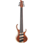 Ibanez BTB7MSNML BTB Bass Workshop 7-String Electric Bass, Natural Mocha Low Gloss
