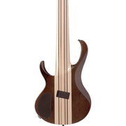 Ibanez BTB7MSNML BTB Bass Workshop 7-String Electric Bass, Natural Mocha Low Gloss