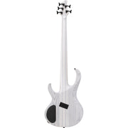 Ibanez BTB865MS Bass Workshop 5-String Electric Bass - Transparent White Flat