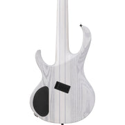 Ibanez BTB865MS Bass Workshop 5-String Electric Bass - Transparent White Flat