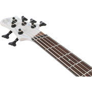 Ibanez BTB865MS Bass Workshop 5-String Electric Bass - Transparent White Flat