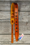 Burnt Hills Leather Custom Western Design Tooled Leather Strap