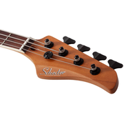 Schecter C-4 Standard 4-String Electric Bass - Charcoal Satin