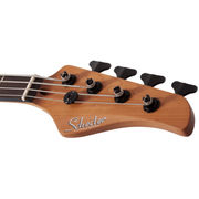 Schecter C-4 Standard 4-String Electric Bass - Charcoal Satin