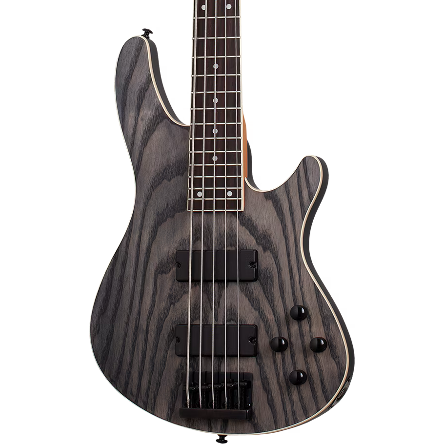 Schecter C-5 Standard 5-String Electric Bass - Charcoal Satin