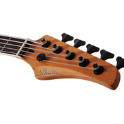 Schecter C-5 Standard 5-String Electric Bass - Charcoal Satin
