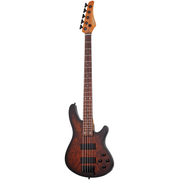 Schecter C-5 Standard 5-String Electric Bass - Tobacco Burl