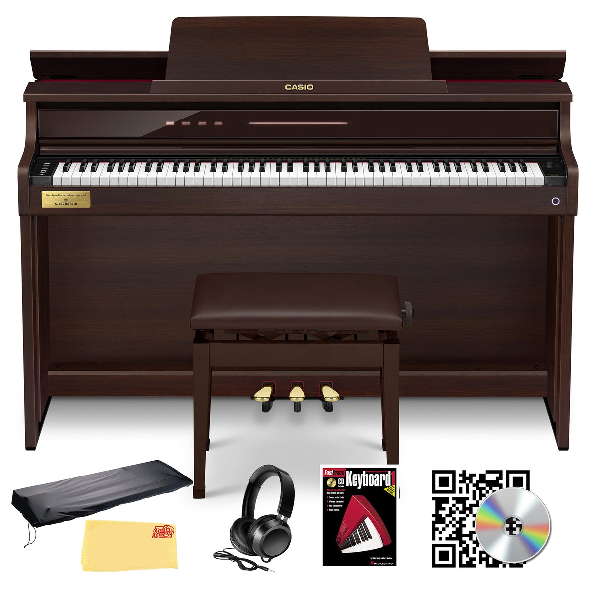 Casio AP-750 Celviano 88-Key Digital Piano - Rosewood w/ Cover