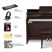 Casio AP-750 Celviano 88-Key Digital Piano - Rosewood w/ Cover