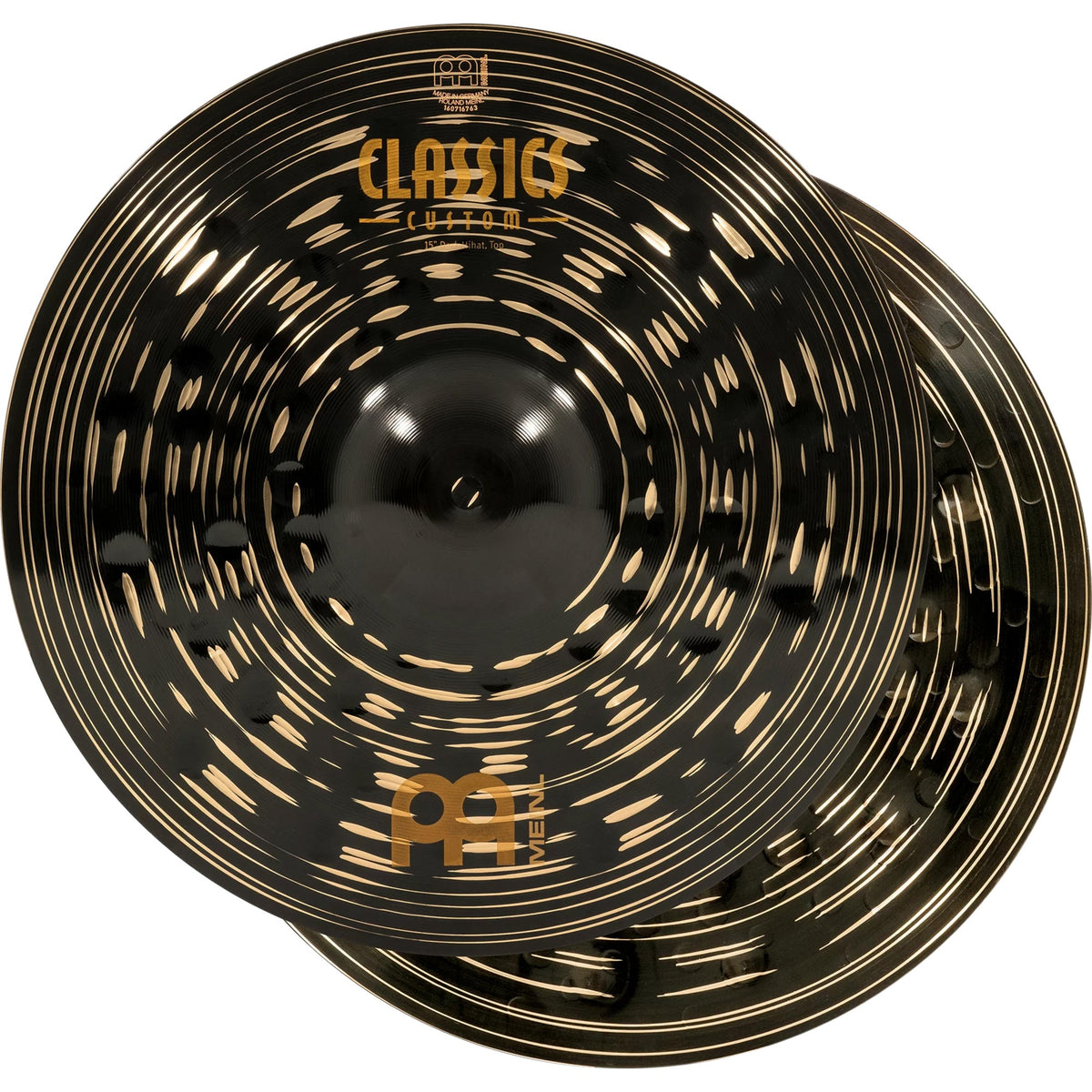 Meinl Classic Custom 15” Dark Hi-Hat Cymbals