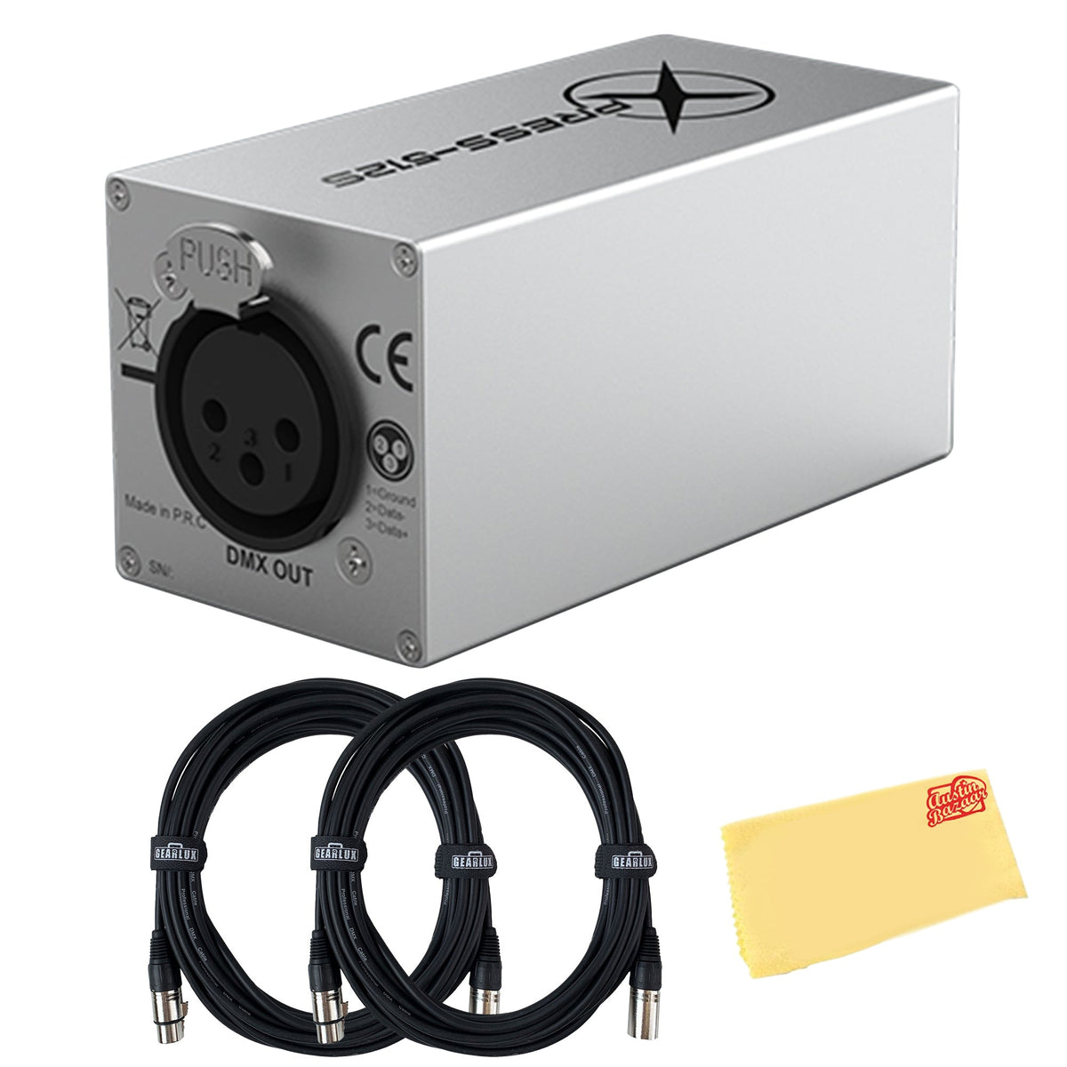 Chauvet Xpress-512S USB DMX Interface w/ DMX Cables