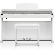 Kawai CX202 Digital Piano with Bench - Satin White