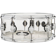 Drum Workshop Design Series 6x14 Snare Drum - Clear Acrylic